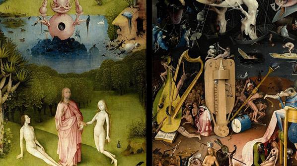 Aristotle’s conception of virtues as personal “excellences” and vices as personal “defects” might help explain how, why and to what extent clinical practice is evidence-based. (Image is sections of Hieronymus Bosch's painting "The Garden of Earthly Delights")