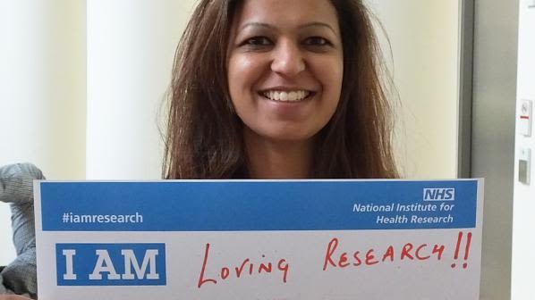 For International Clinical Trials Day 2017, staff and students take part in the NIHR's #IAmResearch campaign